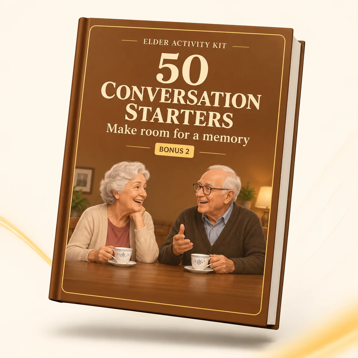 50 Conversation Starters, bonus guide cover